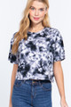 Tie-dye Cotton Jersey Crop Top - ACT2.24.T12292.id.54330-L