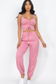 Front Ruched With Adjustable String Cami Casual/summer Jumpsuit - CLA2.24.BP3039.id.54675e-L