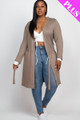 Long Sleeves Belted Cardigan - CLA2.24.BT3321X.id.55651a-1XL