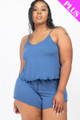 Plus Size Cami Top And Shorts Set - CLA2.24.BTP2574X.id.54828b-1XL