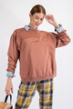 Terry Knit Loose Fit Pullover - EAS2.24.ET16939.id.55737b-L