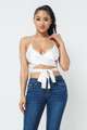 Satin Wrap Around Top - HER2.24.62036-WHITE.id.54522-L