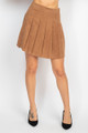 A-line Corduroy Pleated Mini Skirt - IRI2.24.DSK27209.id.55311-L