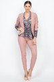 3/4 Sleeves Blazer & Capri Pants Set - IRI2.24.HMST0134.id.54713c-M