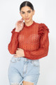 Sheer Crochet Lace Ruffled Top - IRI2.24.HMT54997.id.54865-L