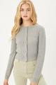 Buttoned Cable Knit Cardigan Long Sleeve Sweater - LOV2.24.9930WM.id.55198d-L