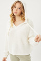 Pullover Hoodie Sweater Top - LOV2.24.9937WH.id.55201c-L