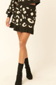 A Leopard-print Knit Mini Skirt - PRO2.24.G0274-.id.55356-M