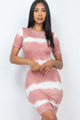 Stripe Tie-dye Printed Midi Dress - CLA2.24.BD3214-206.id.55816c-L