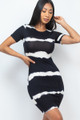 Stripe Tie-dye Printed Midi Dress - CLA2.24.BD3214-206.id.55816g-L