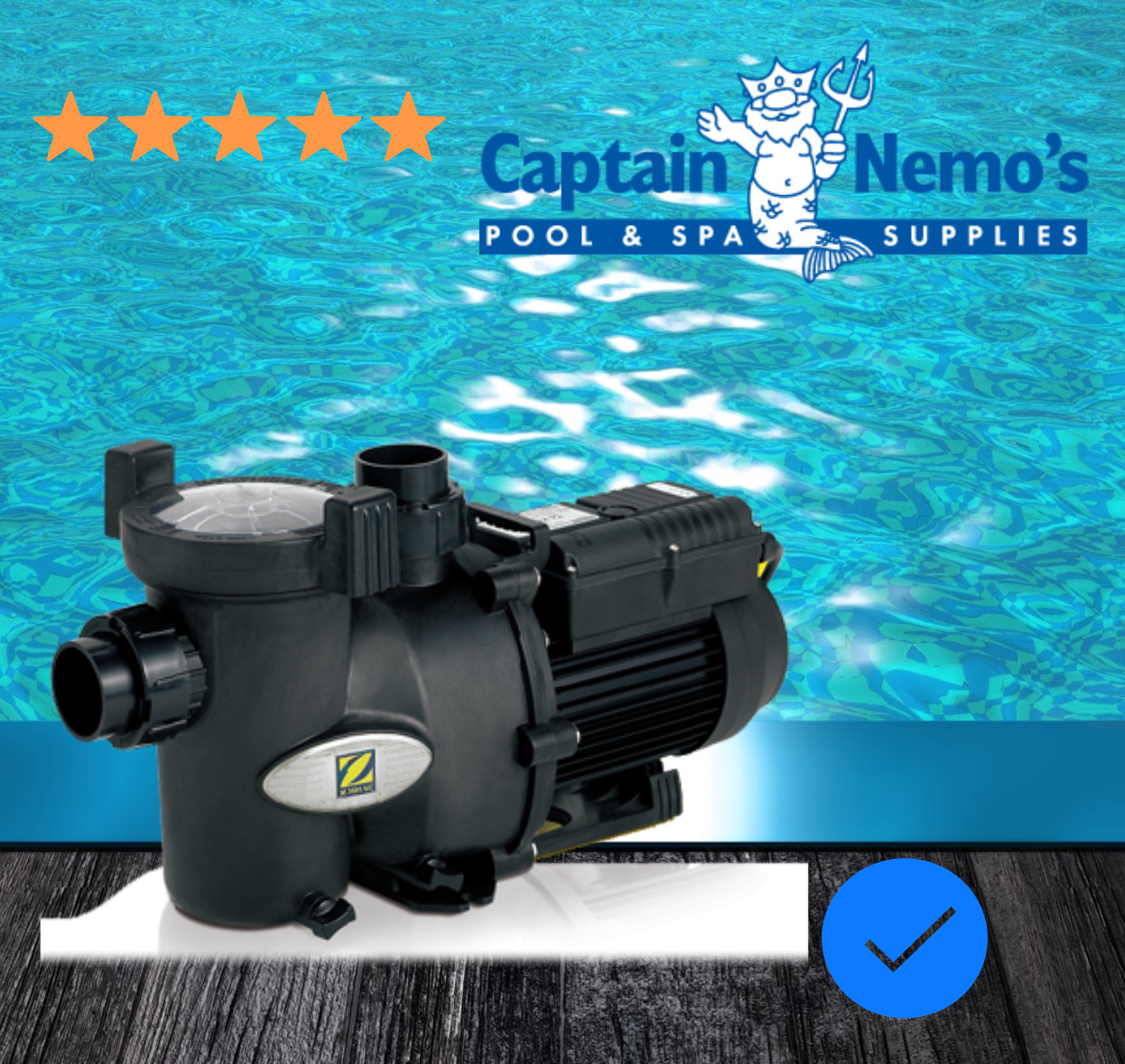 Zodiac Flo Pro 1.0Hp Swimming Pool Pump (WE'LL BEAT ANY PRICE