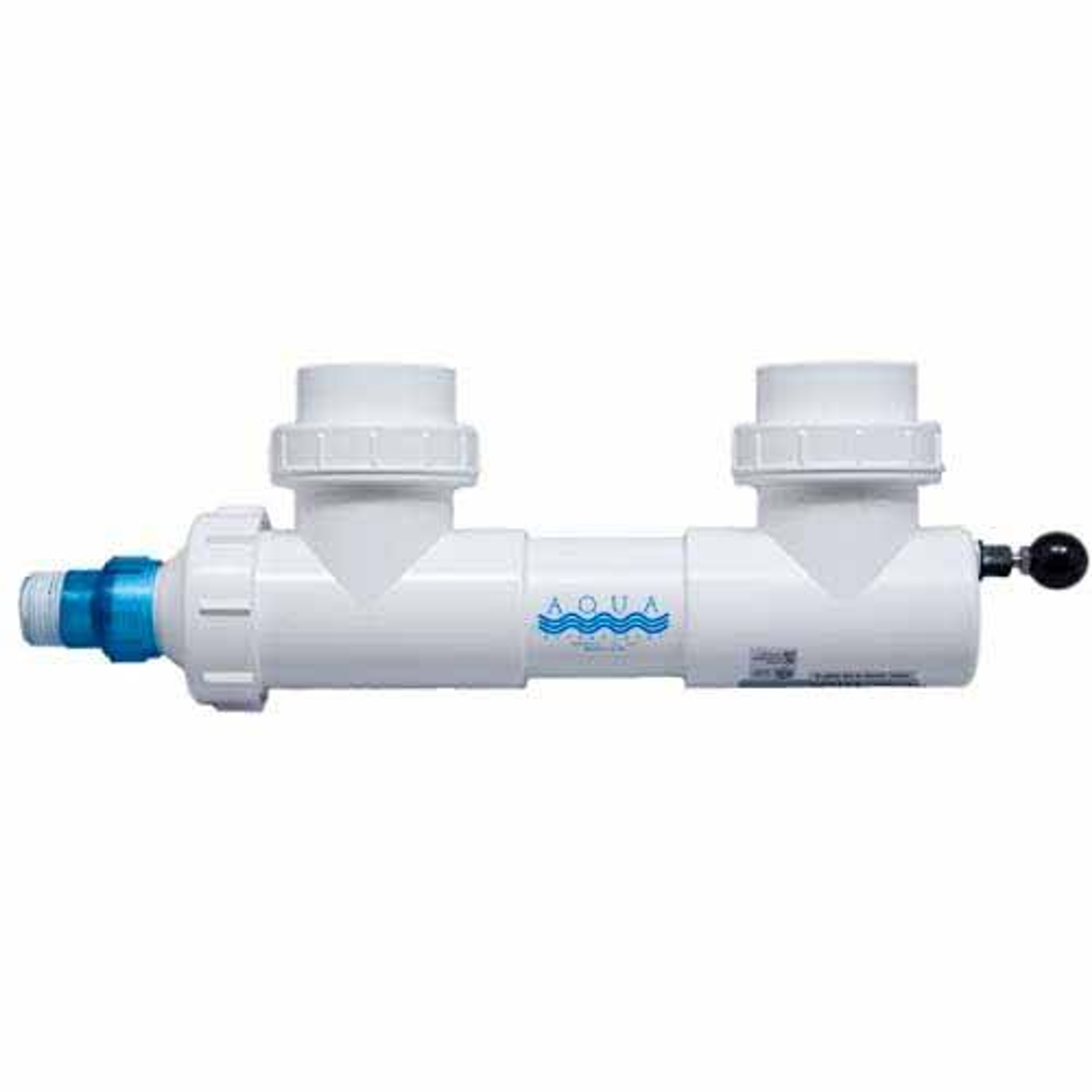 Aqua Ultraviolet UV Sterilizer with Wiper - White Housing