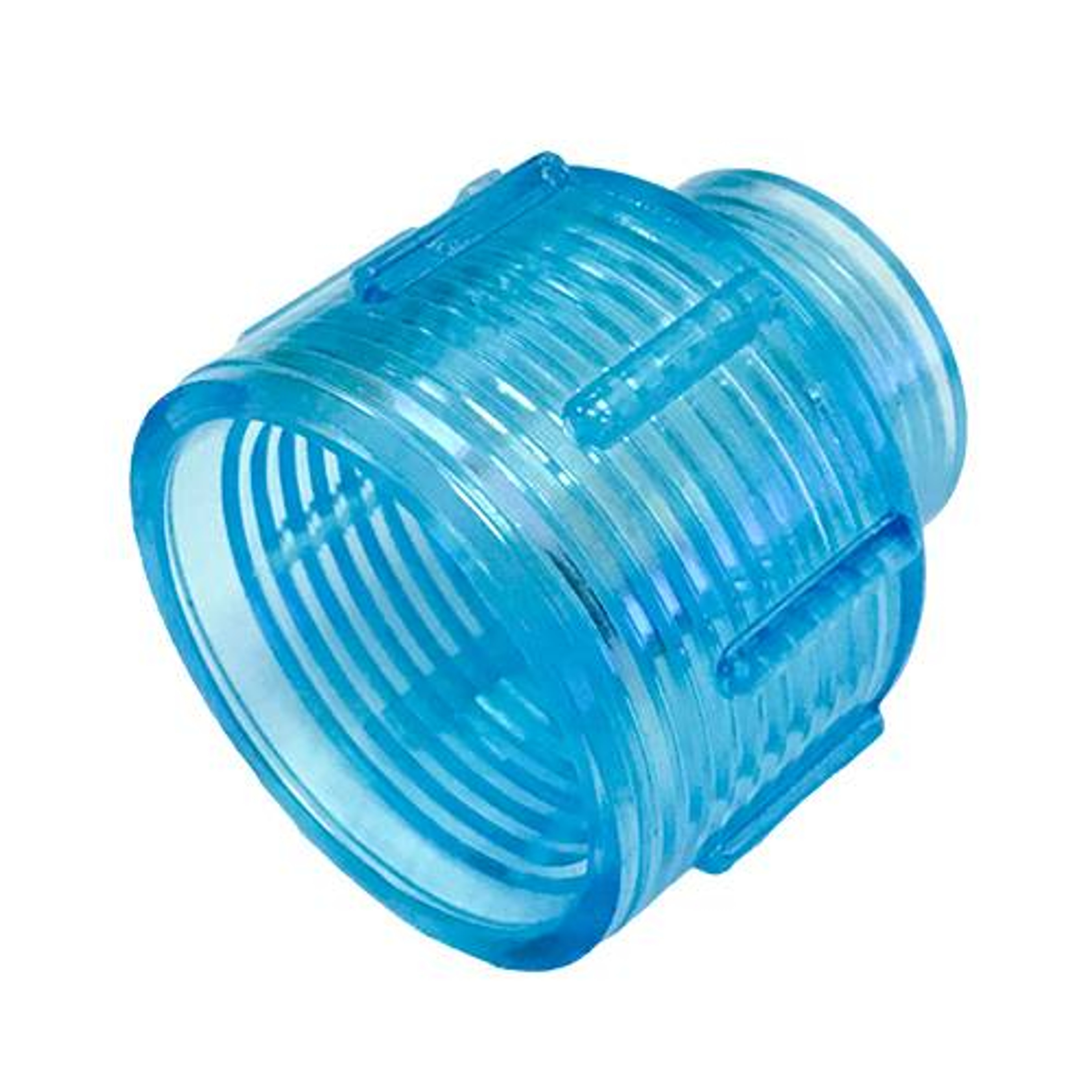 Aqua Ultraviolet Transformer Cap, Clear