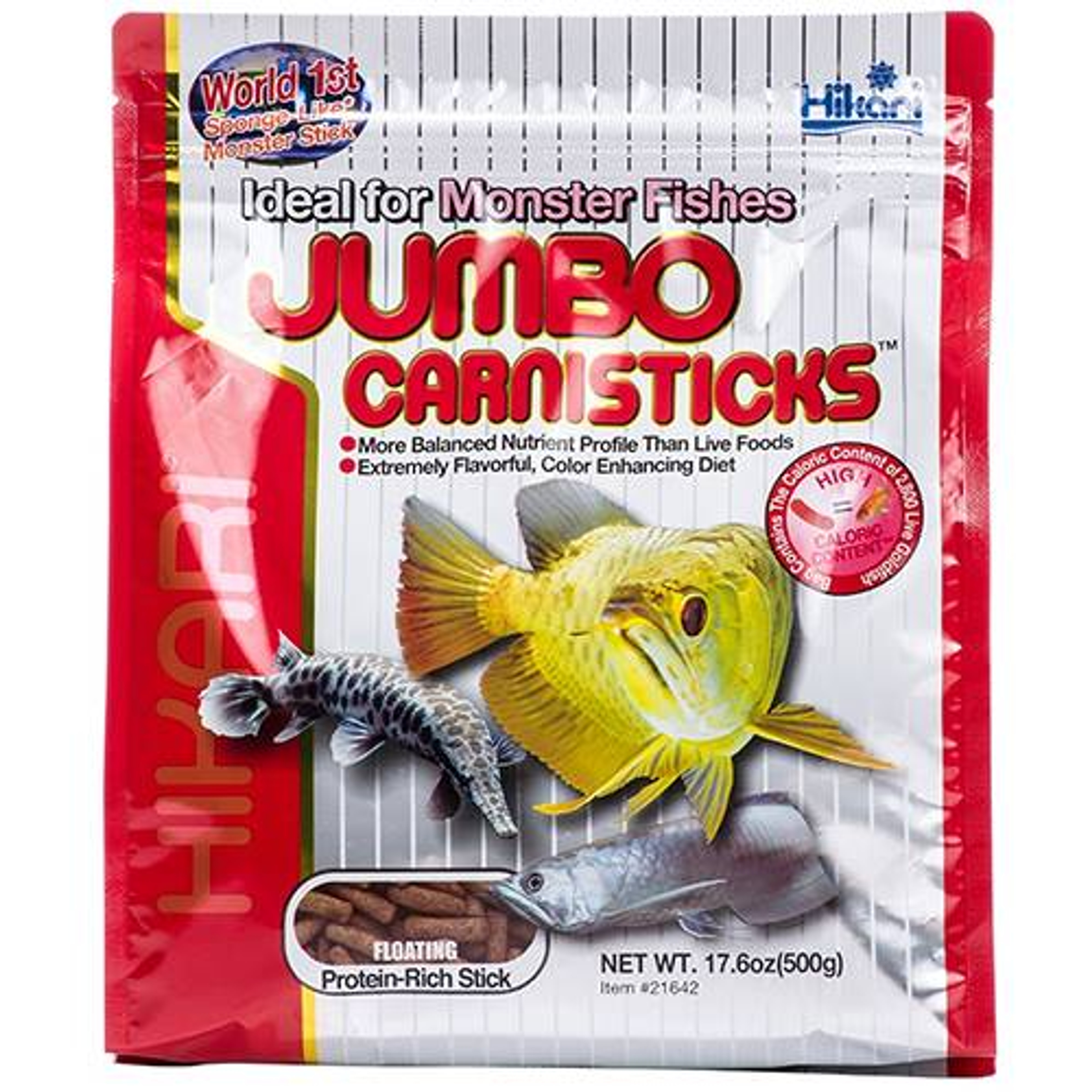 Hikari Jumbo CarniSticks 17.6oz