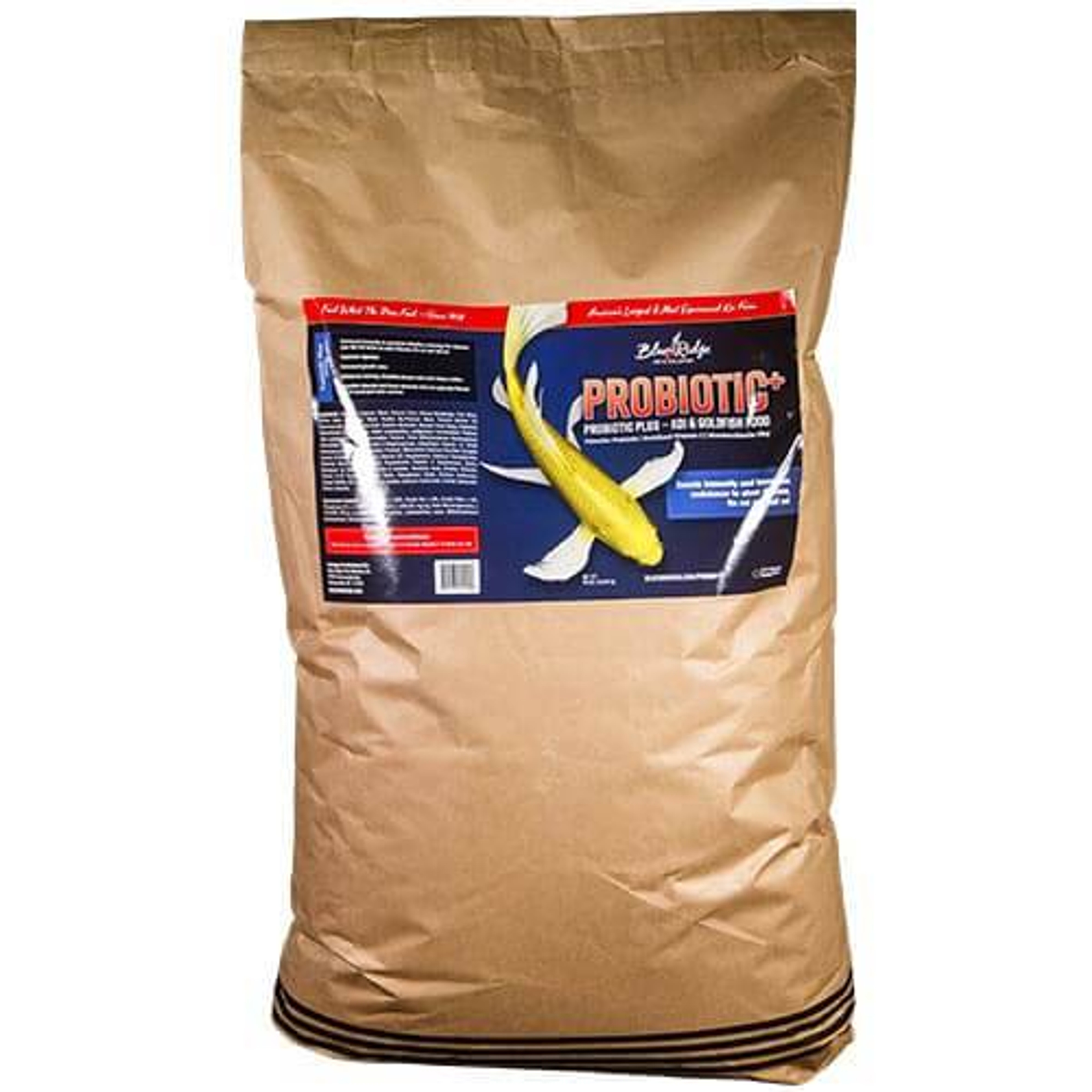 Blue Ridge Floating Probiotic Plus Koi & Goldfish Food, 50 lbs. (bag), Standard Pellet 3/16"