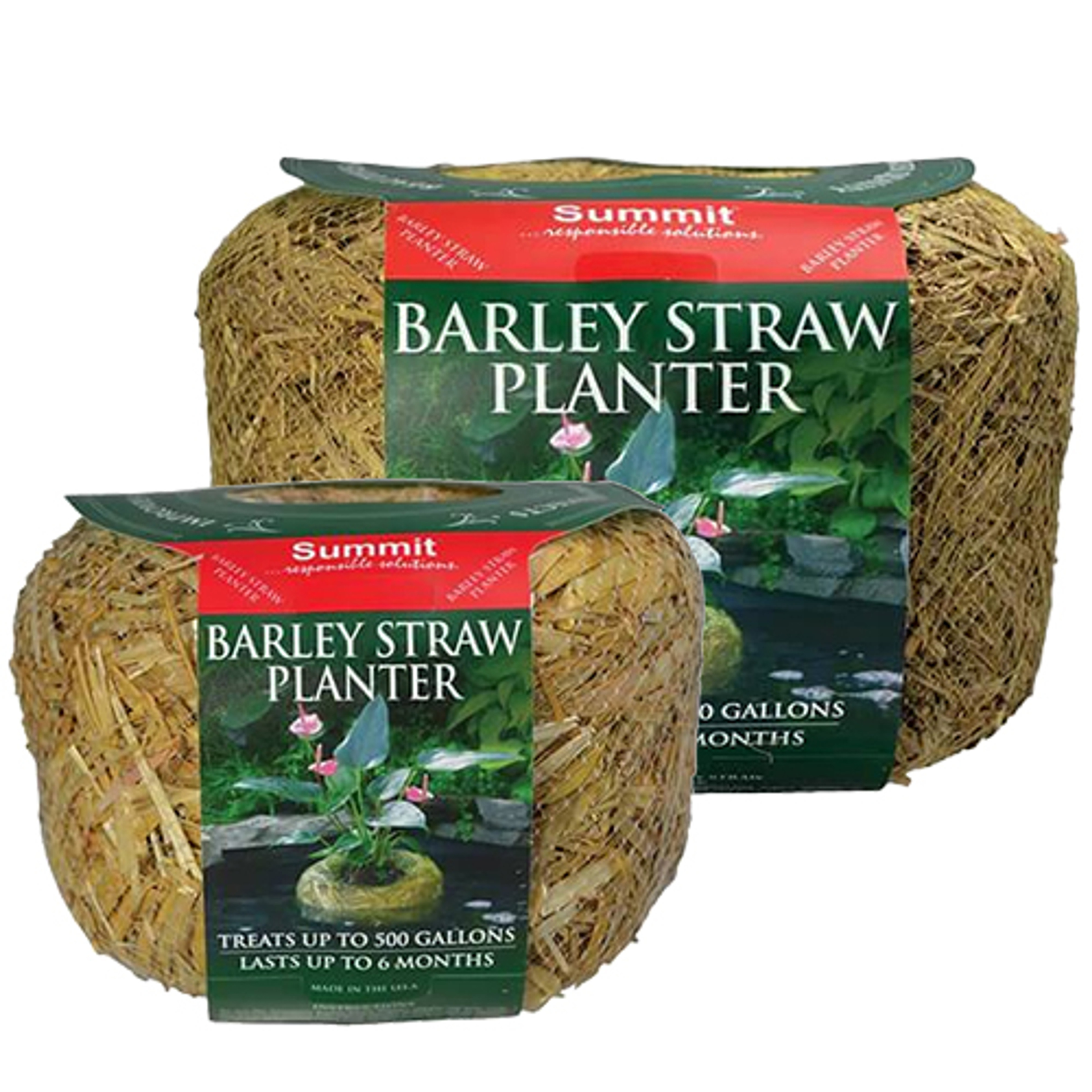 Summit Barley Straw Planters