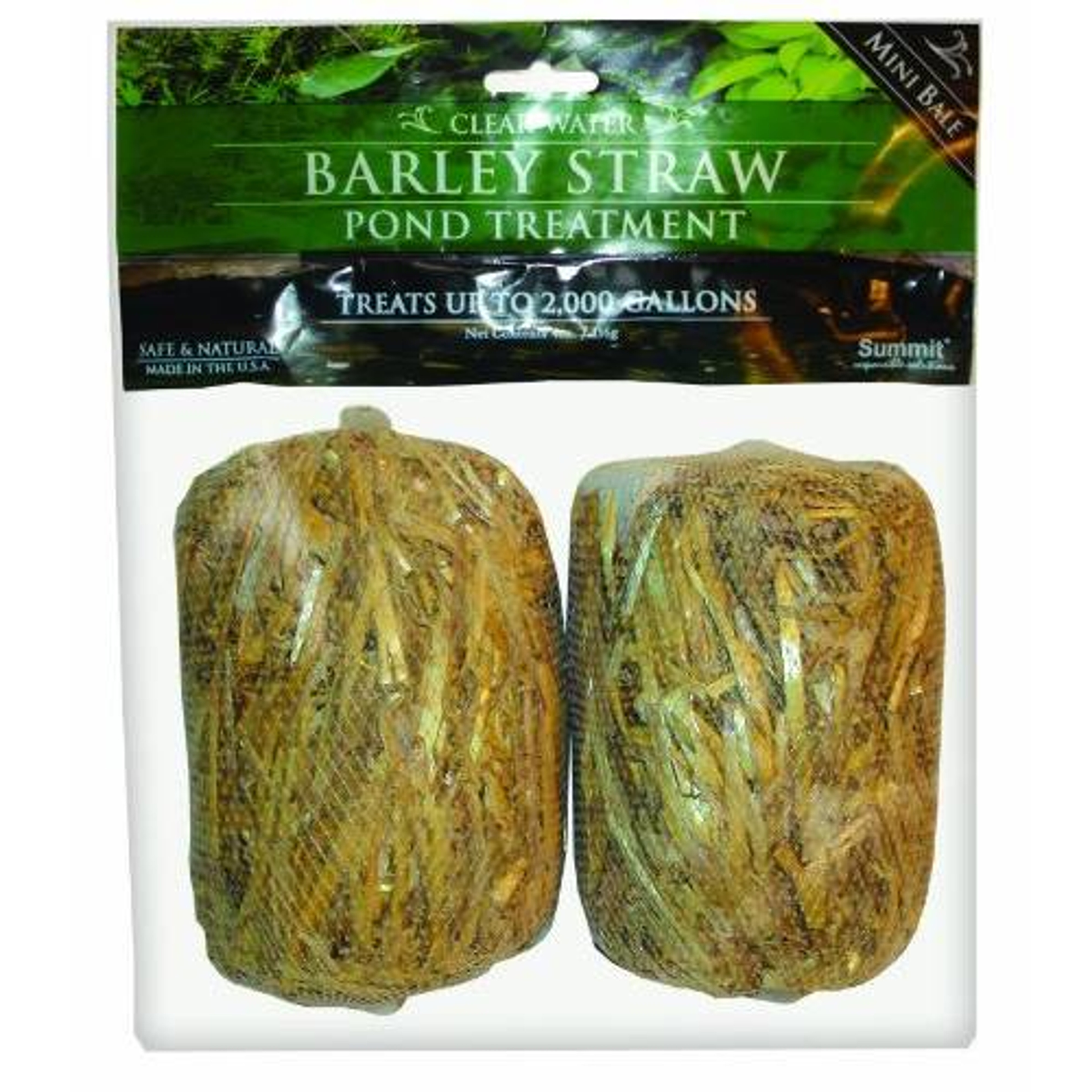 Summit Barley Straw Super Mini-Bale 2 pk - treats up to 1,000 Gallons
