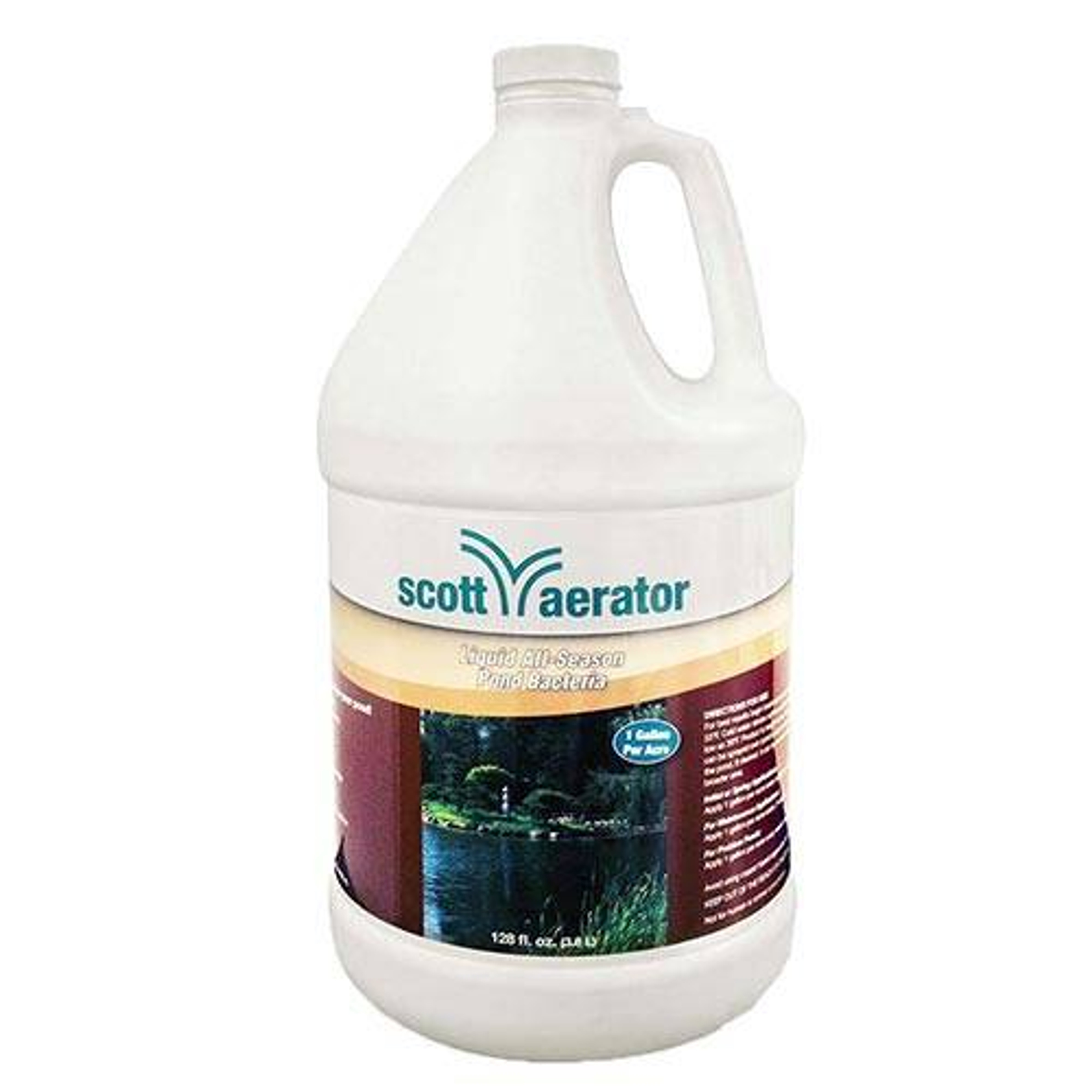 Scott Aerator All Season Liquid Pond Bacteria, 1 Gallon