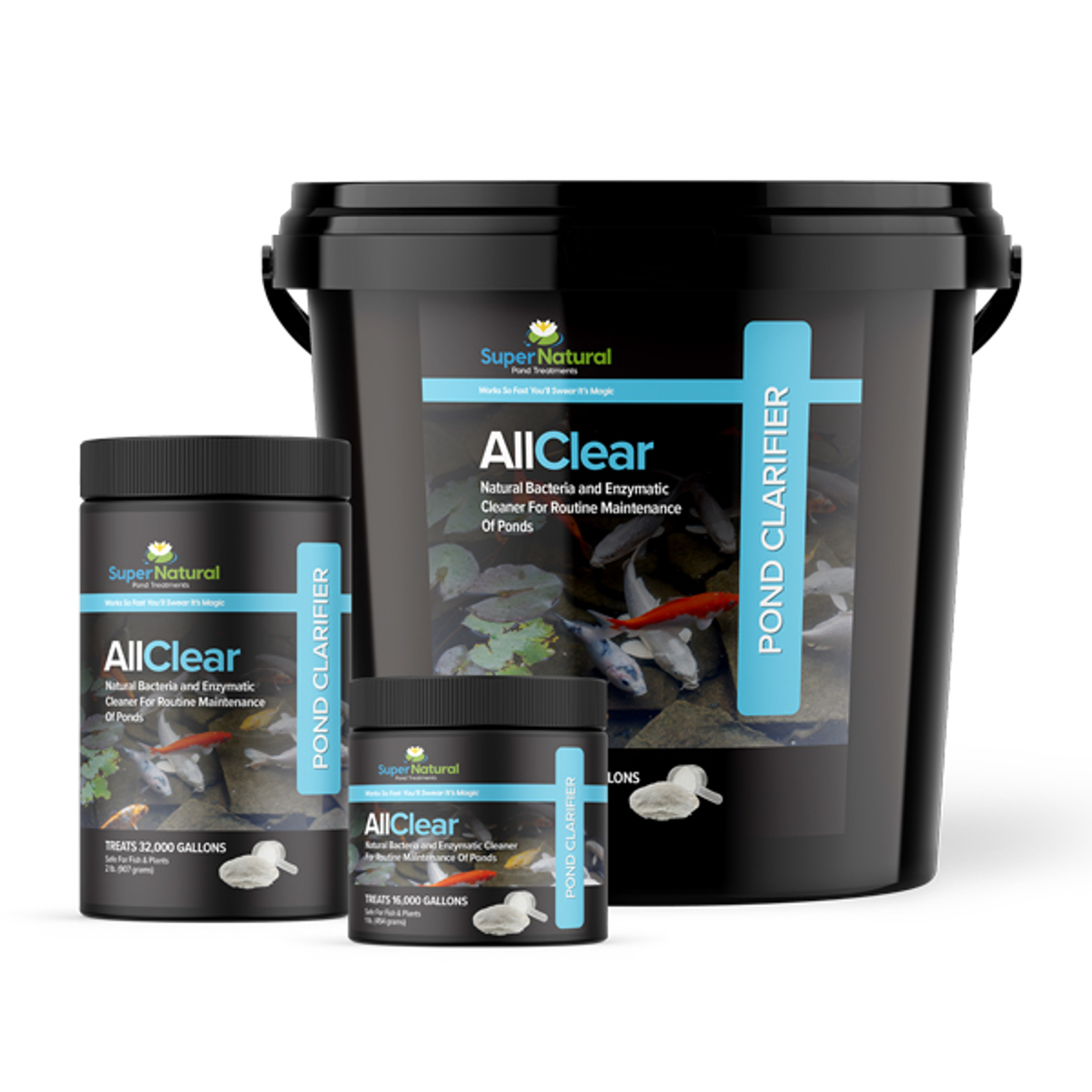 SuperNatural AllClear Dry Bacteria Pond Clarifier