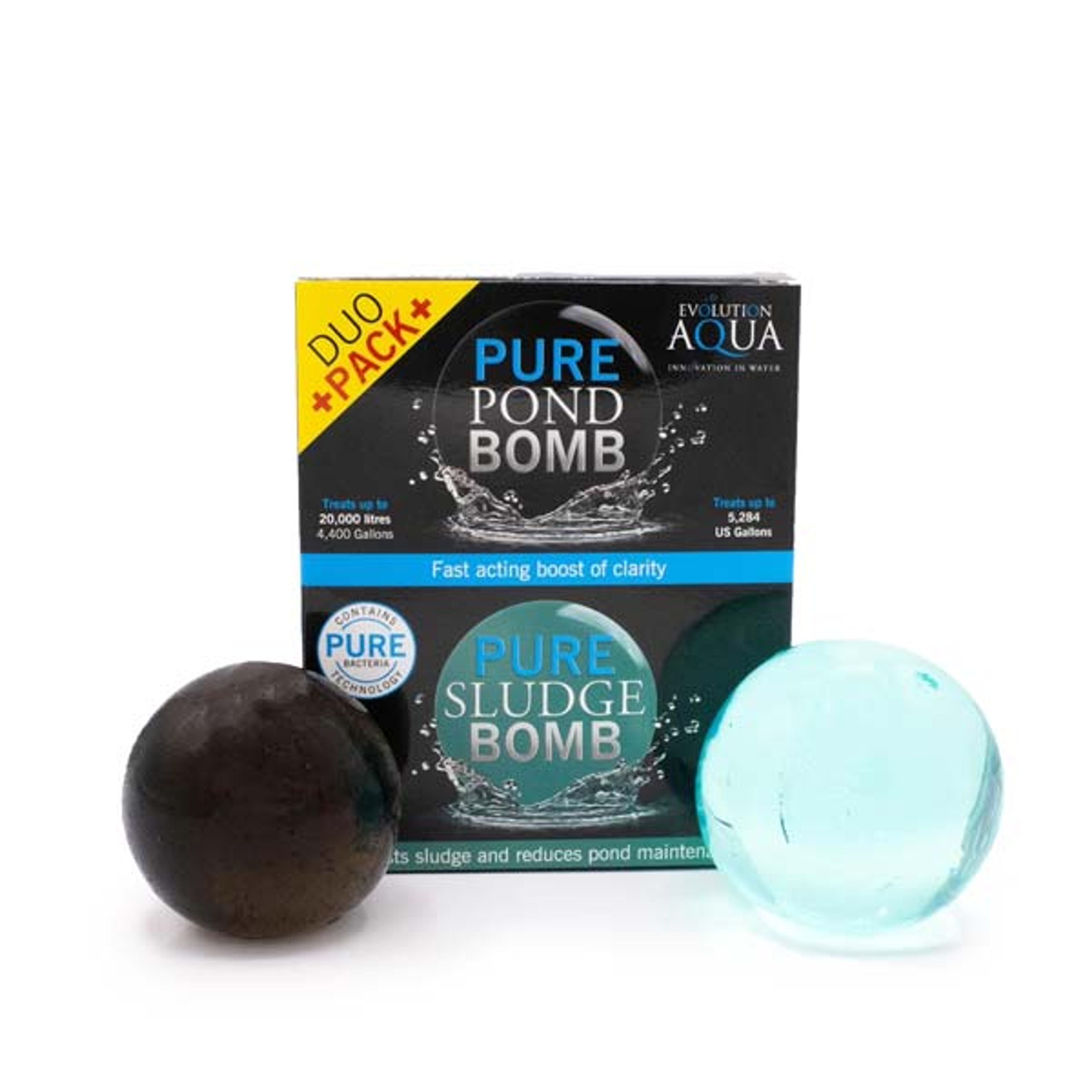 Evolution Aqua Pond Bomb & Sludge Bomb Duo Pack