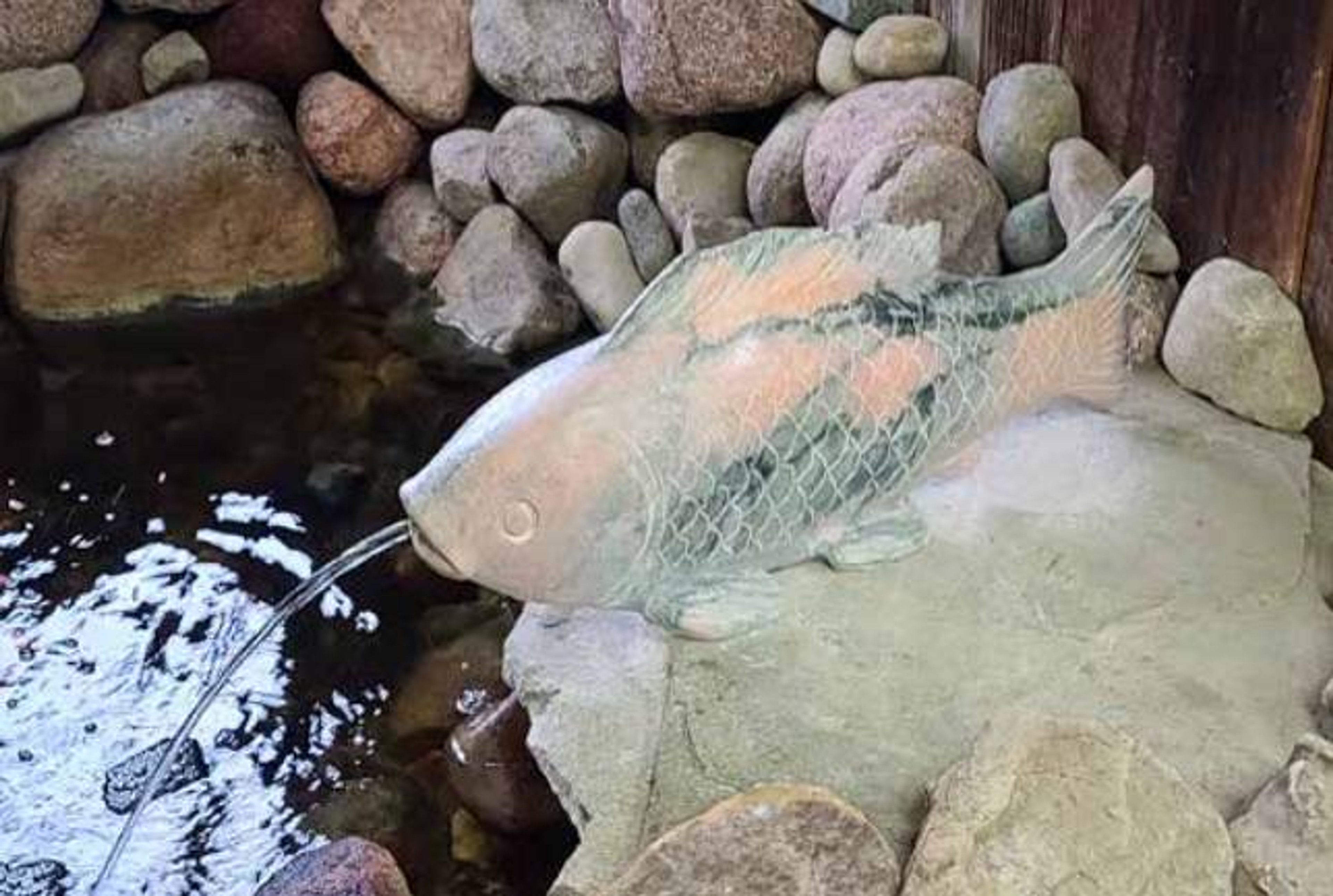 Stone Age Creations Koi Fish Fountain Spitter