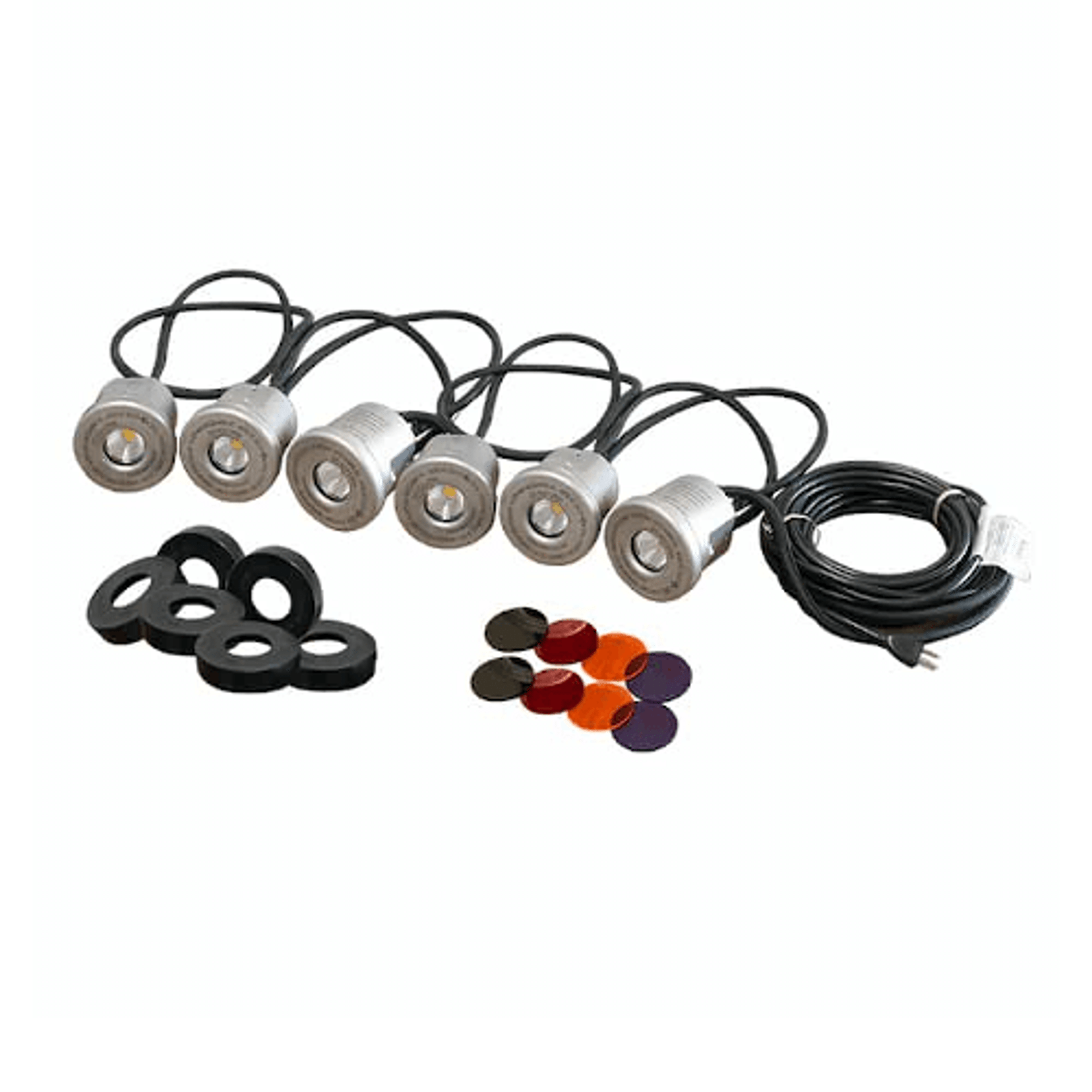 Kasco LED Stainless Steel Lighting for 3, 5 & 7.5 HP Fountains (6 Fixtures)