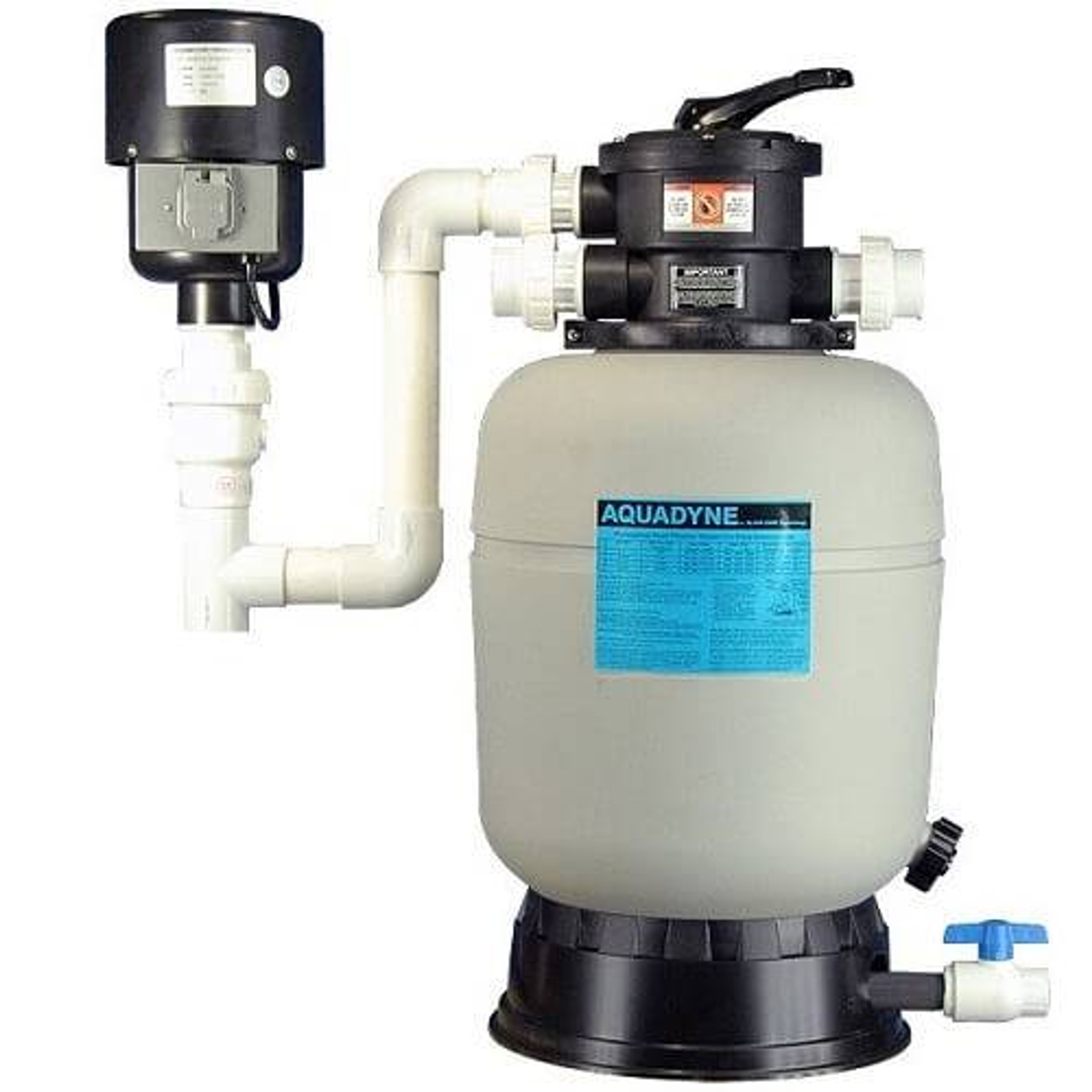 Aquadyne 2000 Bead Filter, Includes DynaMax Blower