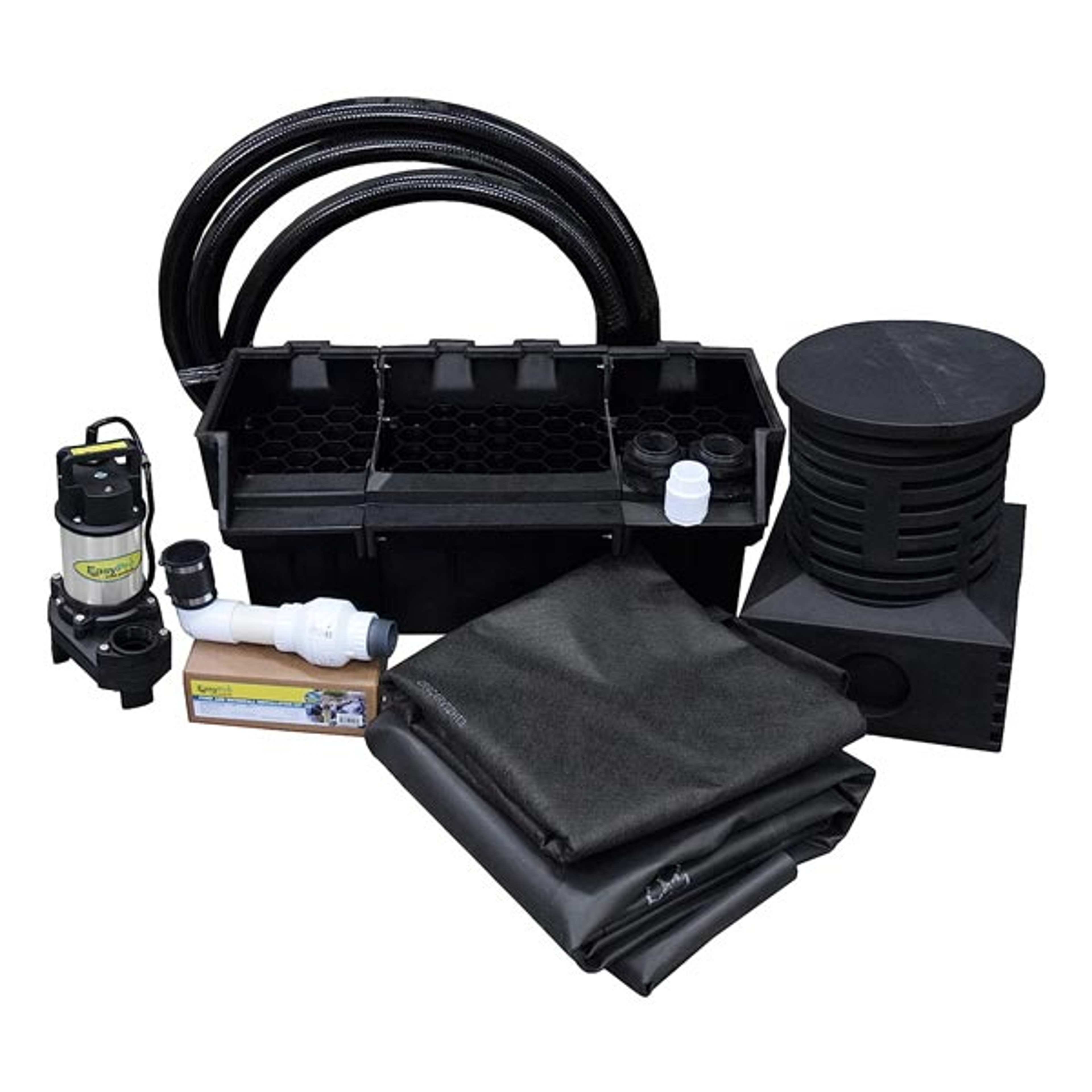 EasyPro PRO-Series Just-A-Falls Medium Waterfall Kit | 34" Spillway - 11' Stream