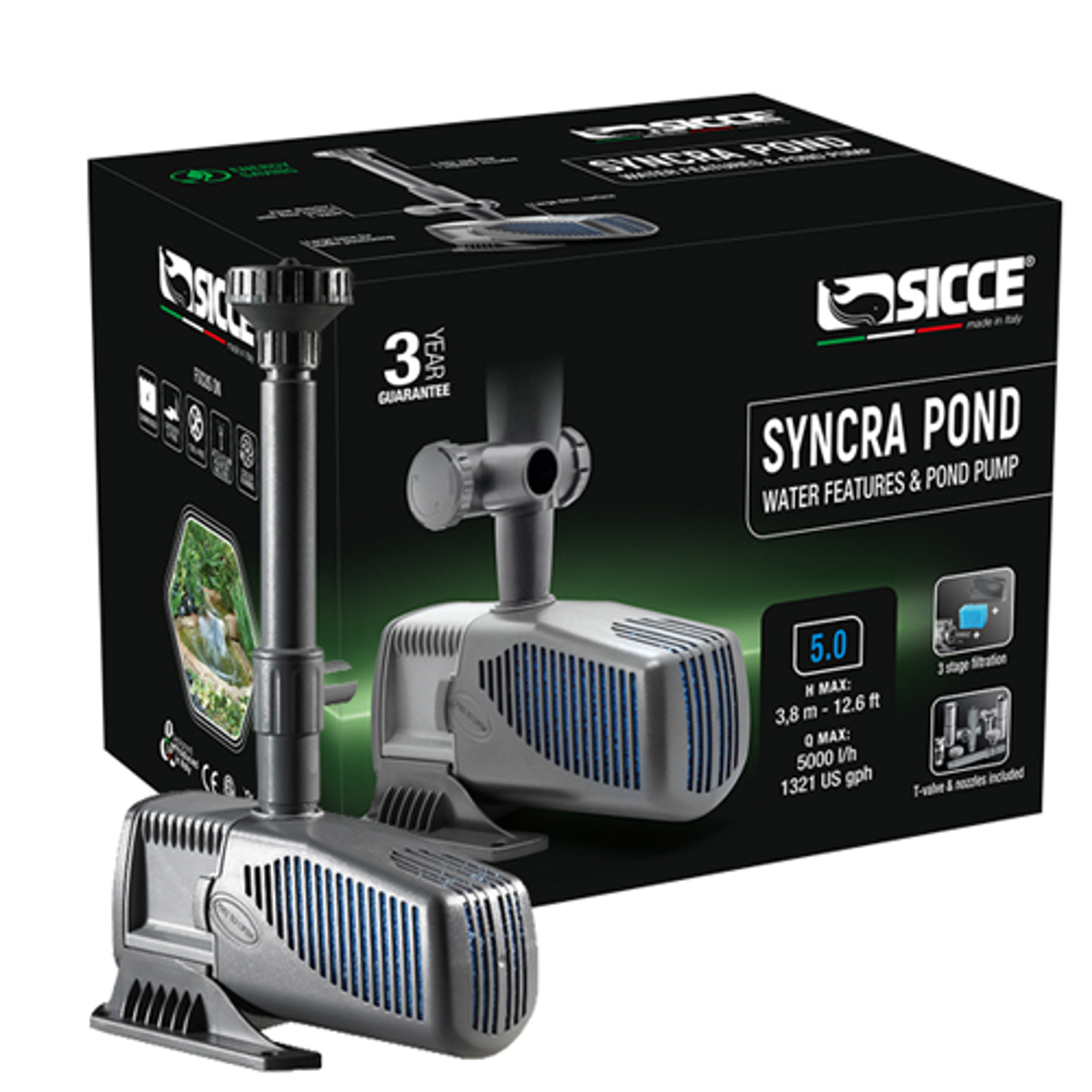 Sicce Syncra Pond Fountain Pump