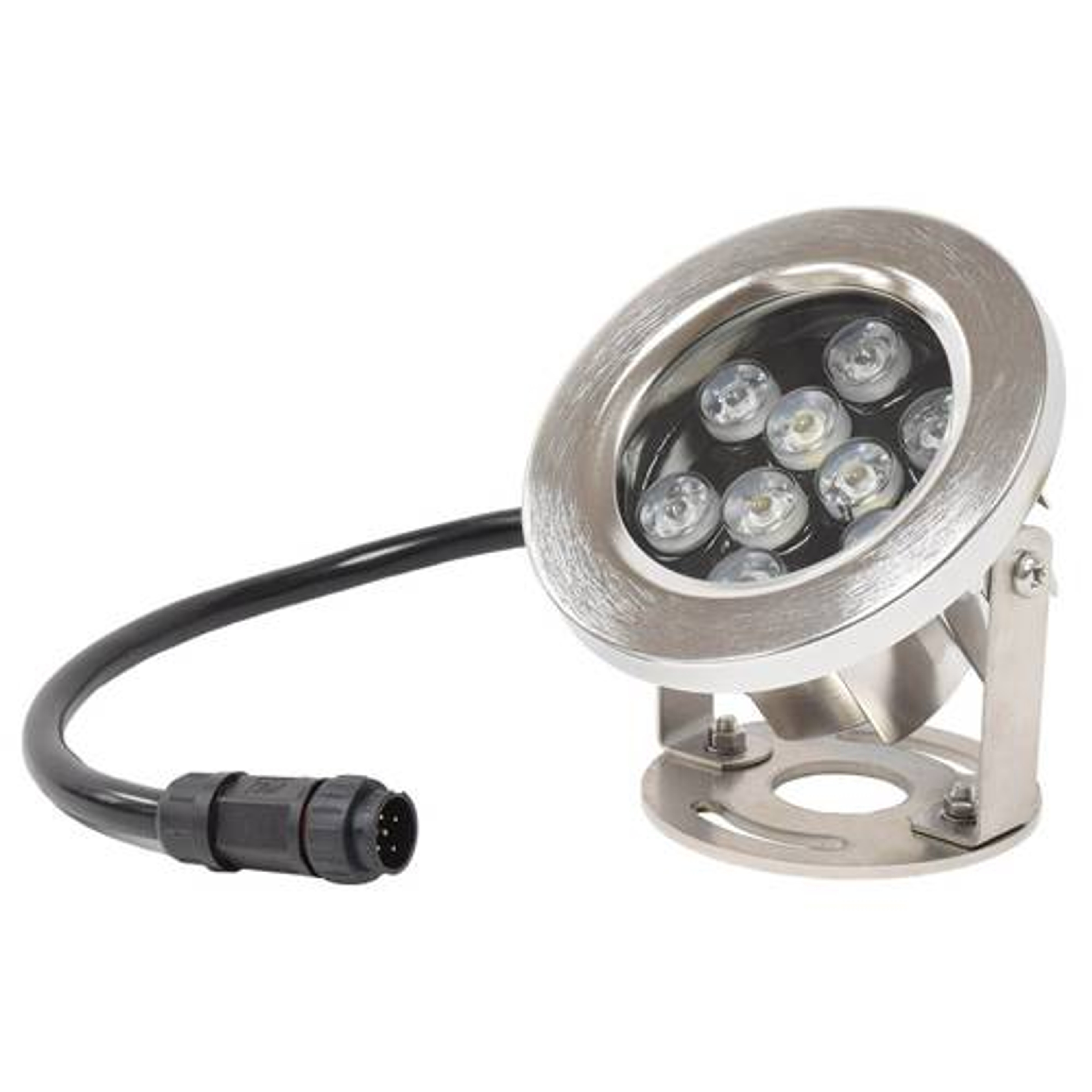 EasyPro Color Changing LED Submersible Light - Stainless Steel