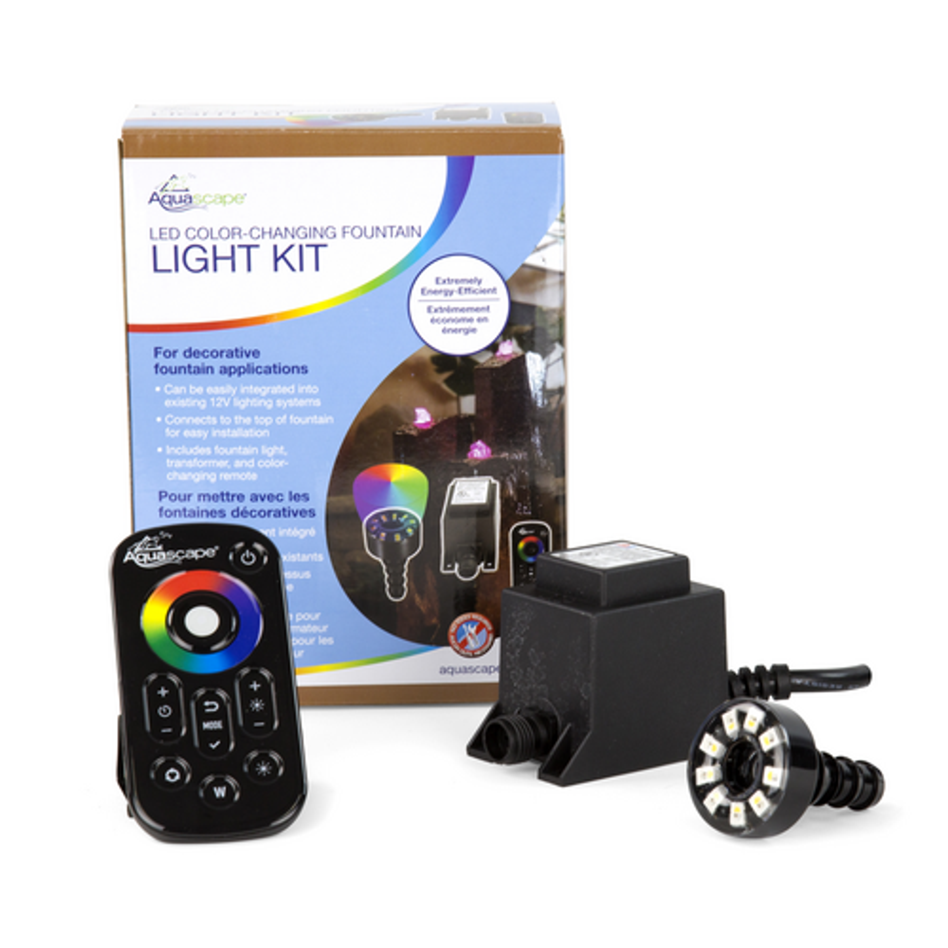Aquascape LED Color-Changing Fountain Light Kit - Open Box