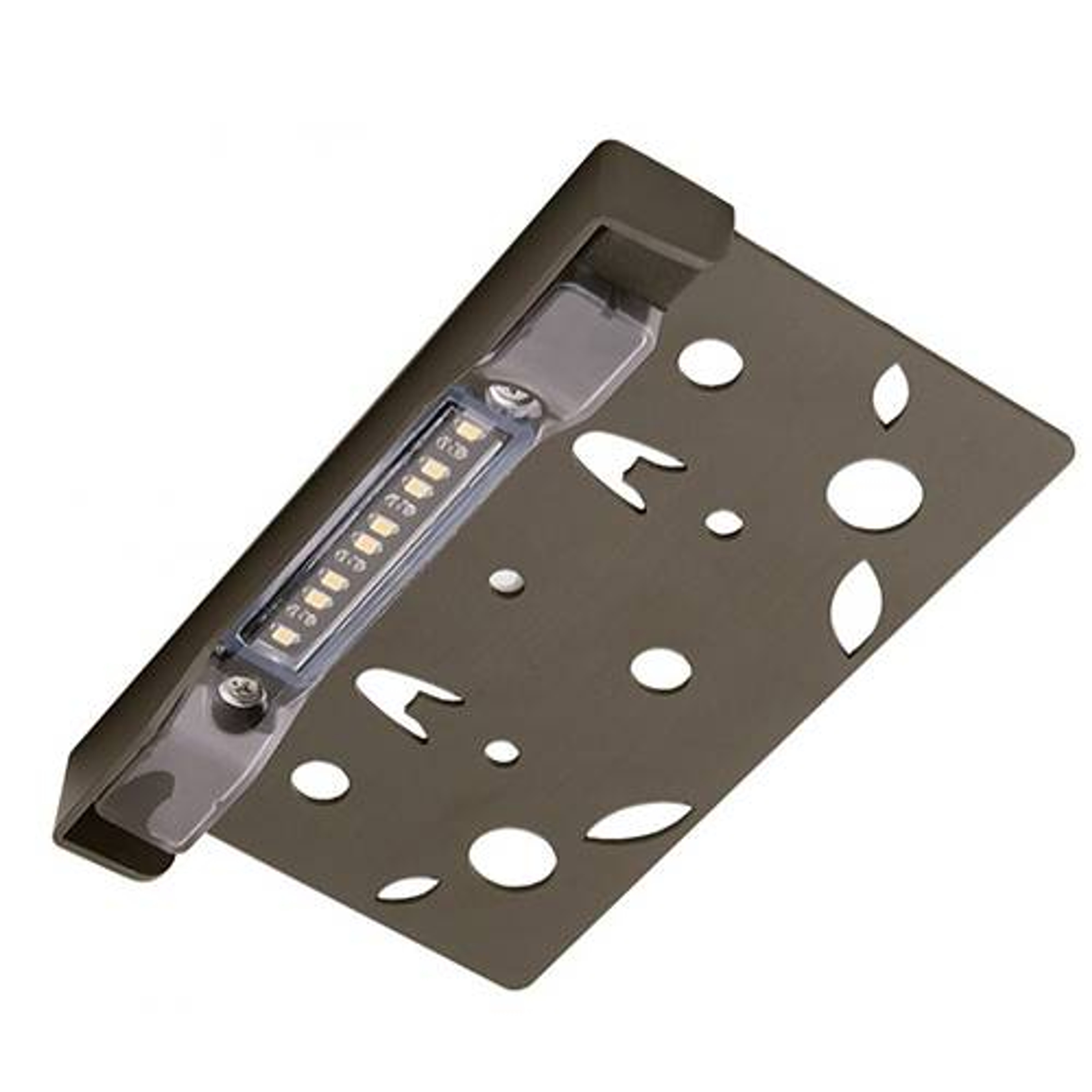 Encore Brass Under the Cap, 6", Removable Face Plate, 2w LED Light Strip