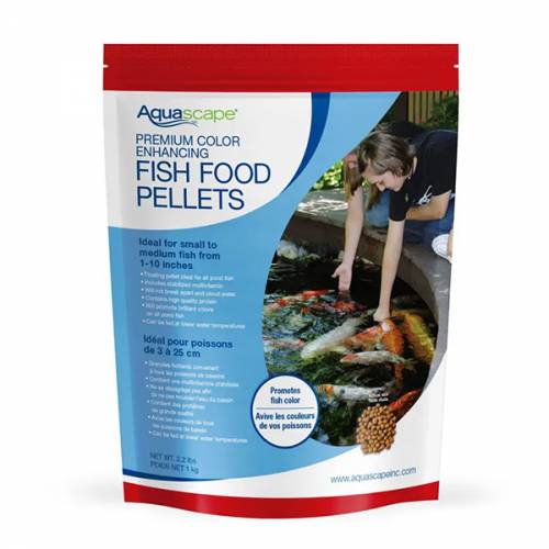 Aquascape Color Enhancing Fish Food - Floating