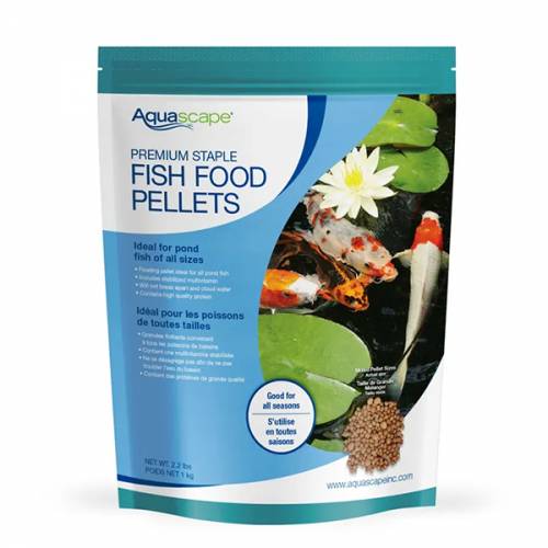 Aquascape Premium Staple Fish Food - Mixed Pellets