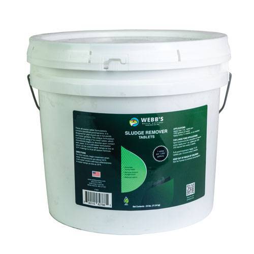 Webb's Water Gardens Sludge Remover Tablets