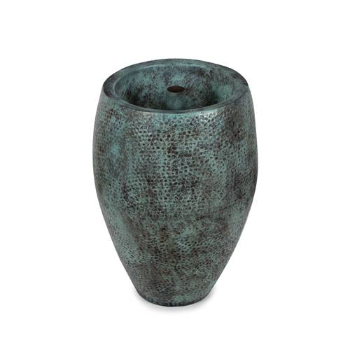 Atlantic Hammered Brass Aura Vases