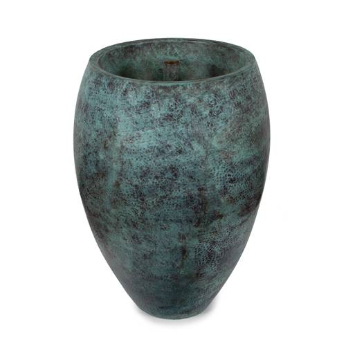 Atlantic Hammered Brass Aura Vases