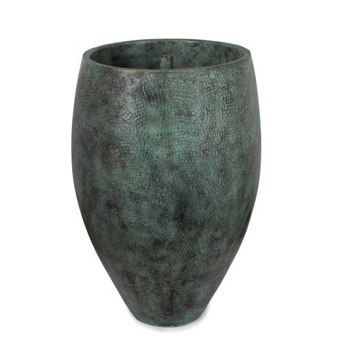 Atlantic Hammered Brass Aura Vases