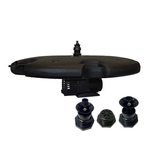 Anjon Monsoon Floating Fountain w/QD Cord & 4 Nozzles