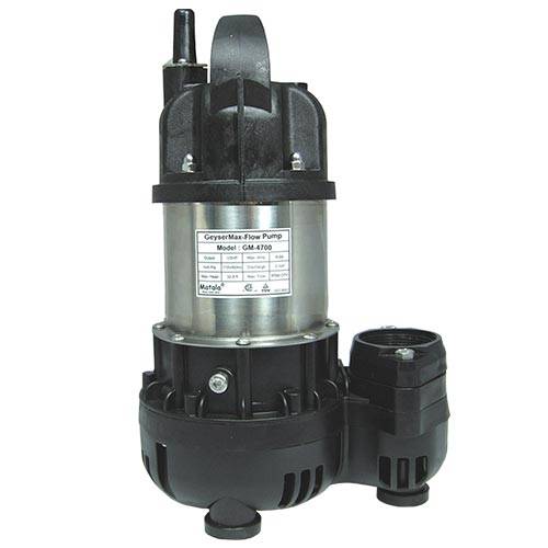 Matala Geyser Max-Flow Pond Pump