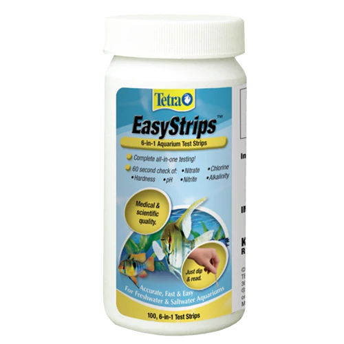 Tetra EasyStrips 6-in-1 Test Strips for Ponds & Aquariums