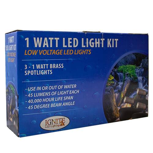 Anjon Manufacturing Ignite Led Lighting Brass Fixtures Kit