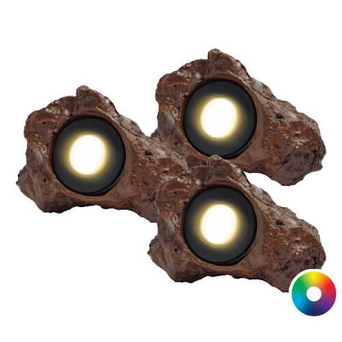 Anjon Manufacturing Color-Changing LED Rock Light