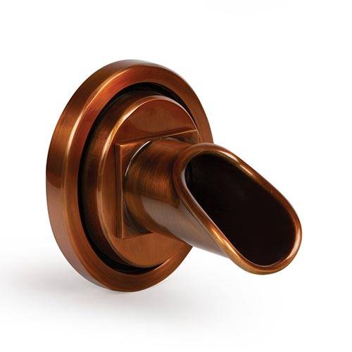 Atlantic Copper Finish Wall Spout