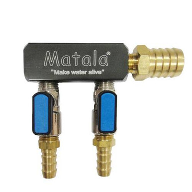 Matala 2 Way Heavy Duty Manifold 1/2"