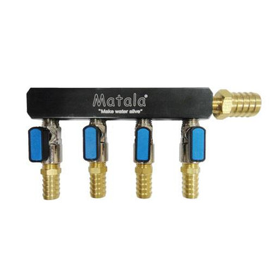 Matala 4 Way Heavy Duty Manifold 5/8"