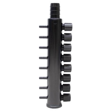 Matala 8 valves (3/16") Plastic Air Manifold