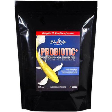 Blue Ridge Floating Probiotic Plus Koi & Goldfish Food, 5 lbs. Standard Pellet 3/16"