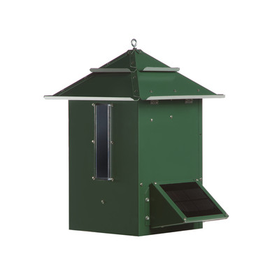Sweeney Feeders - Automatic Koi Feeder | 10 lb. capacity | Green Finish