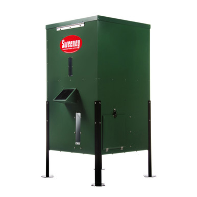 Sweeney Feeders - Directional Feeder, 425 lb. capacity | Green Finish | Dock Legs